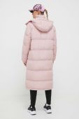 Куртка Fila жіноча колір рожевий зимова (3481585)