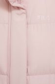 Куртка Fila жіноча колір рожевий зимова (3481585)
