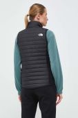 Безрукавка The North Face жіночий колір чорний перехідний Безрукавка The North Face жіночий колір чорний перехідний
