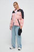Пухова куртка The North Face жіноча колір рожевий зимова (3574711) Пухова куртка The North Face жіноча колір рожевий зимова (3574711)