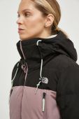 Пухова куртка The North Face Pallie колір рожевий