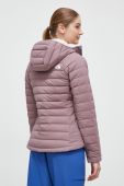 Спортивна пухова куртка The North Face Belleview колір рожевий Спортивна пухова куртка The North Face Belleview колір рожевий
