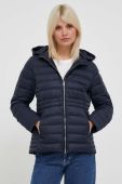 Пухова куртка Tommy Hilfiger жіноча колір синій перехідна (3316436)