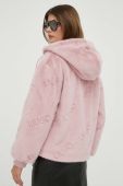Куртка Liu Jo жіноча колір рожевий зимова Куртка Liu Jo жіноча колір рожевий зимова