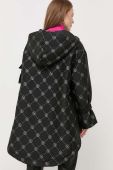 Куртка Liu Jo жіноча колір чорний перехідна oversize (3397823)