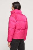 Куртка Karl Kani жіноча колір рожевий зимова Куртка Karl Kani жіноча колір рожевий зимова