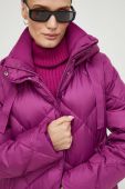 Пухова куртка Marc O'Polo жіноча колір фіолетовий перехідна