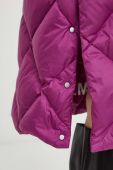 Пухова куртка Marc O'Polo жіноча колір фіолетовий перехідна