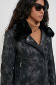 Куртка Guess жіноча колір чорний перехідна (3571354) Куртка Guess жіноча колір чорний перехідна (3571354)