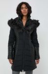 Куртка Guess жіноча колір чорний перехідна (3554148)