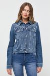 Джинсова куртка Guess жіноча перехідна колір блакитний (3559656) Джинсова куртка Guess жіноча перехідна колір блакитний (3559656)