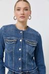 Джинсова куртка Guess жіноча перехідна колір блакитний (3554154) Джинсова куртка Guess жіноча перехідна колір блакитний (3554154)