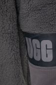 Кофта UGG жіноча колір чорний з капюшоном з принтом Кофта UGG жіноча колір чорний з капюшоном з принтом
