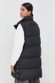 Пухова безрукавка Luisa Spagnoli жіночий колір чорний зимовий