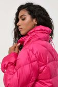 Пухова куртка Luisa Spagnoli жіноча колір рожевий зимова Пухова куртка Luisa Spagnoli жіноча колір рожевий зимова