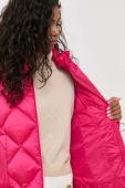 Пухова куртка Luisa Spagnoli жіноча колір рожевий зимова Пухова куртка Luisa Spagnoli жіноча колір рожевий зимова