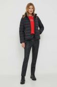 Куртка Pepe Jeans жіноча колір чорний перехідна (3609753)