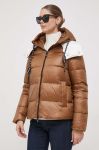 Пухова куртка Deha жіноча колір коричневий зимова (3629708) Пухова куртка Deha жіноча колір коричневий зимова (3629708)