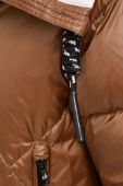 Пухова куртка Deha жіноча колір коричневий зимова (3629712)