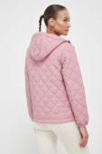 Куртка Napapijri жіноча колір рожевий перехідна Куртка Napapijri жіноча колір рожевий перехідна