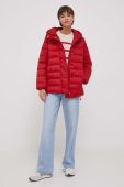 Куртка United Colors of Benetton жіноча колір червоний перехідна