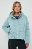 Куртка Sisley жіноча зимова колір блакитний Куртка Sisley жіноча зимова колір блакитний