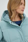 Куртка Sisley жіноча зимова колір блакитний Куртка Sisley жіноча зимова колір блакитний