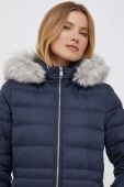 Пухова куртка Tommy Hilfiger жіноча колір синій зимова (3424581)