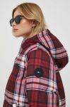 Пухова куртка Tommy Hilfiger жіноча колір бордовий зимова (3614155) Пухова куртка Tommy Hilfiger жіноча колір бордовий зимова (3614155)