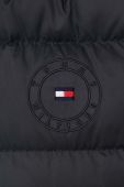 Пухова безрукавка Tommy Hilfiger жіночий колір чорний зимовий