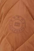 Куртка Tommy Hilfiger жіноча колір коричневий зимова (3609795)