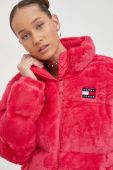 Куртка Tommy Jeans жіноча колір рожевий зимова oversize (3648003) Куртка Tommy Jeans жіноча колір рожевий зимова oversize (3648003)