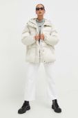 Куртка Tommy Jeans жіноча колір бежевий зимова oversize (3592970) Куртка Tommy Jeans жіноча колір бежевий зимова oversize (3592970)