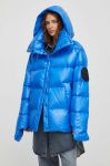 Пухова куртка MMC STUDIO Ilona жіноча зимова oversize колір блакитний Пухова куртка MMC STUDIO Ilona жіноча зимова oversize колір блакитний