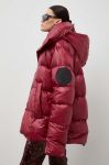 Пухова куртка MMC STUDIO Ilona жіноча колір бордовий зимова oversize Пухова куртка MMC STUDIO Ilona жіноча колір бордовий зимова oversize