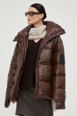 Пухова куртка MMC STUDIO Ilona жіноча колір коричневий зимова oversize (3530761) Пухова куртка MMC STUDIO Ilona жіноча колір коричневий зимова oversize (3530761)