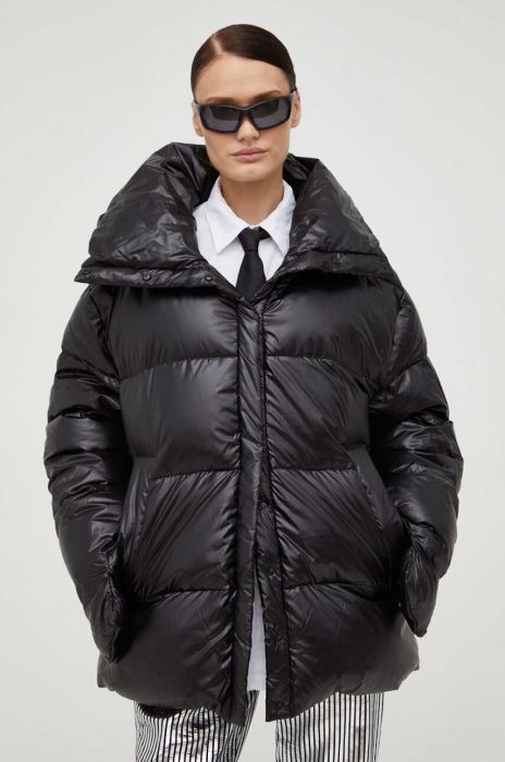 Пухова куртка MMC STUDIO Ilona жіноча колір чорний зимова oversize Пухова куртка MMC STUDIO Ilona жіноча колір чорний зимова oversize