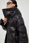 Пухова куртка MMC STUDIO Ilona жіноча колір чорний зимова oversize Пухова куртка MMC STUDIO Ilona жіноча колір чорний зимова oversize