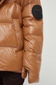 Пухова куртка MMC STUDIO Ilona Gloss жіноча колір коричневий зимова oversize Пухова куртка MMC STUDIO Ilona Gloss жіноча колір коричневий зимова oversize