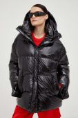 Пухова куртка MMC STUDIO Ilona Gloss жіноча колір чорний зимова oversize Пухова куртка MMC STUDIO Ilona Gloss жіноча колір чорний зимова oversize