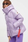 Пухова куртка After Label жіноча колір фіолетовий зимова (3650716) Пухова куртка After Label жіноча колір фіолетовий зимова (3650716)