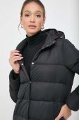 Куртка Patrizia Pepe жіноча колір чорний зимова (3625381)