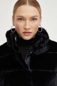 Куртка Patrizia Pepe жіноча колір чорний перехідна (3541670) Куртка Patrizia Pepe жіноча колір чорний перехідна (3541670)