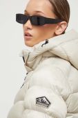 Куртка Superdry жіноча колір бежевий перехідна (3489613) Куртка Superdry жіноча колір бежевий перехідна (3489613)
