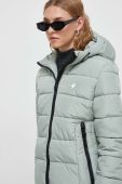 Куртка Superdry жіноча колір зелений зимова (3675975)