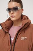 Куртка Superdry жіноча колір коричневий зимова (3574962) Куртка Superdry жіноча колір коричневий зимова (3574962)