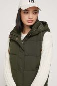 Безрукавка Superdry жіночий колір зелений зимовий (3602110)