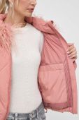 Куртка Twinset жіноча колір рожевий зимова Куртка Twinset жіноча колір рожевий зимова
