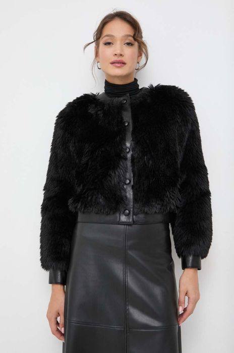 Куртка Twinset жіноча колір чорний перехідна (3554186) Куртка Twinset жіноча колір чорний перехідна (3554186)