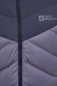 Спортивна пухова куртка Jack Wolfskin Tundra колір синій Спортивна пухова куртка Jack Wolfskin Tundra колір синій